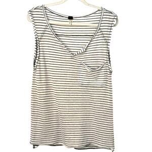 Striped Sleeveless Top